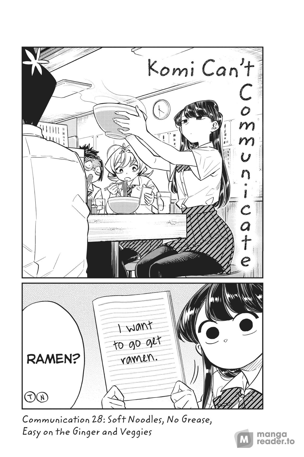 Komi Can’t Communicate, Chapter 28 image 01